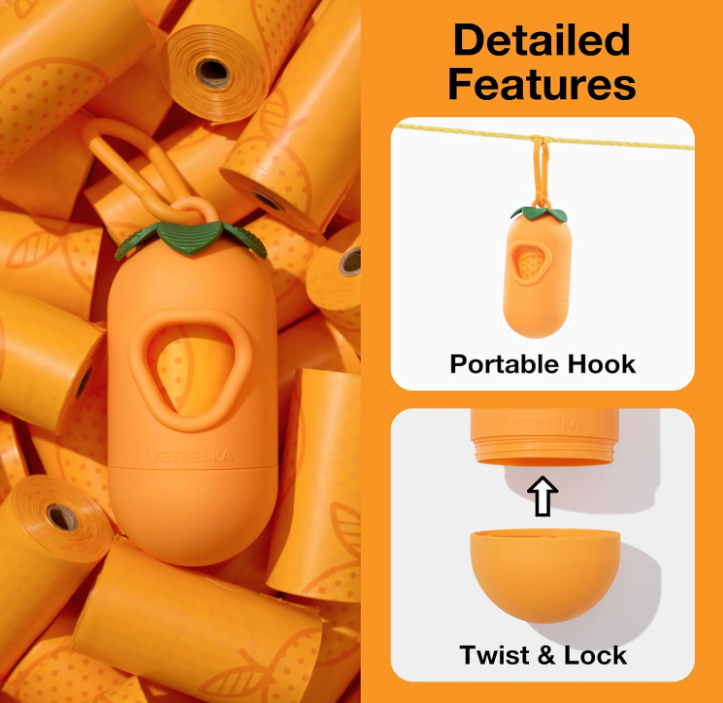 VETRESKA Dog Poop Bag Holder