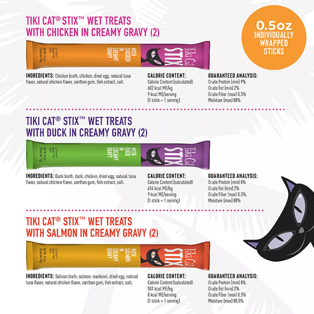 Tiki Cat Stix Wet Treats