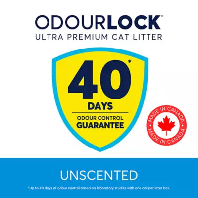 Intersand Odourlock Multi-Cat Clumping Cat Litter - Unscented  12kg