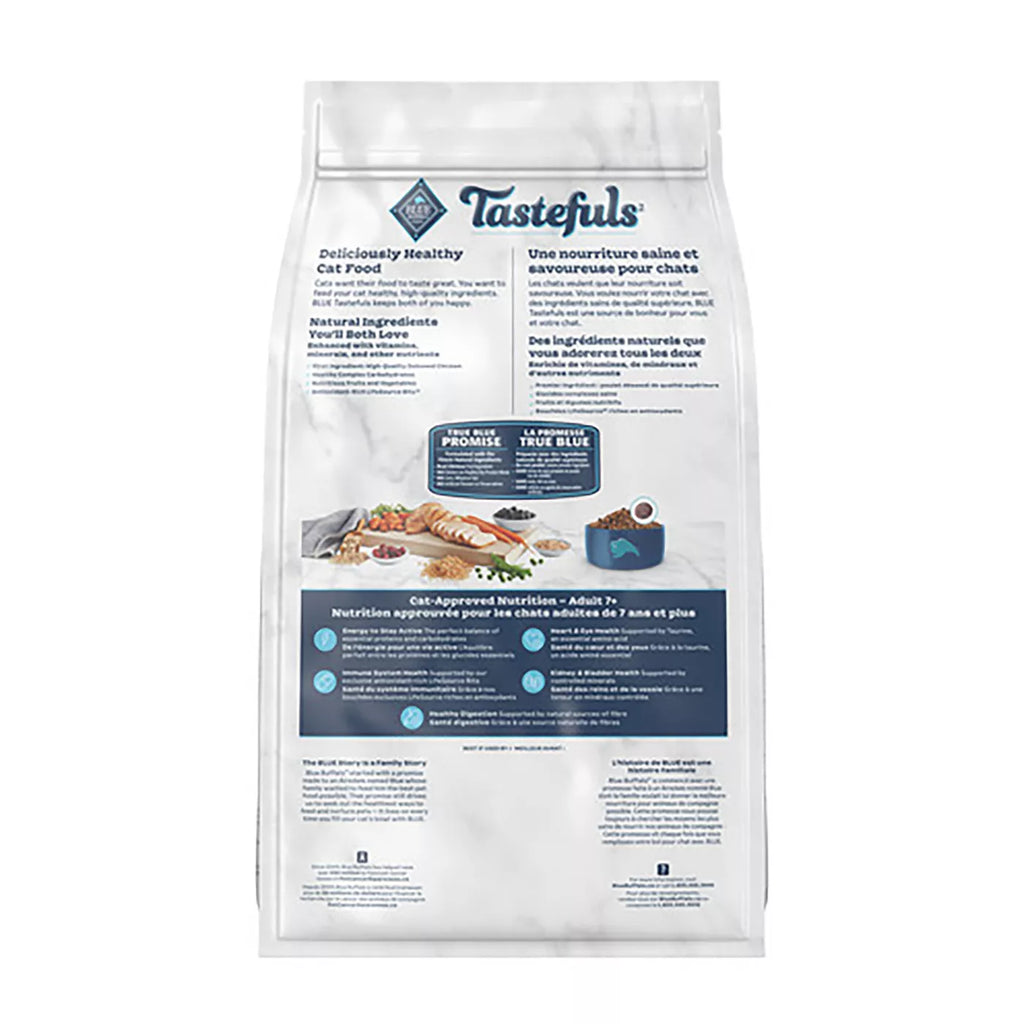 Blue Buffalo Cat Dry Food - Tastefuls - Adult 7+