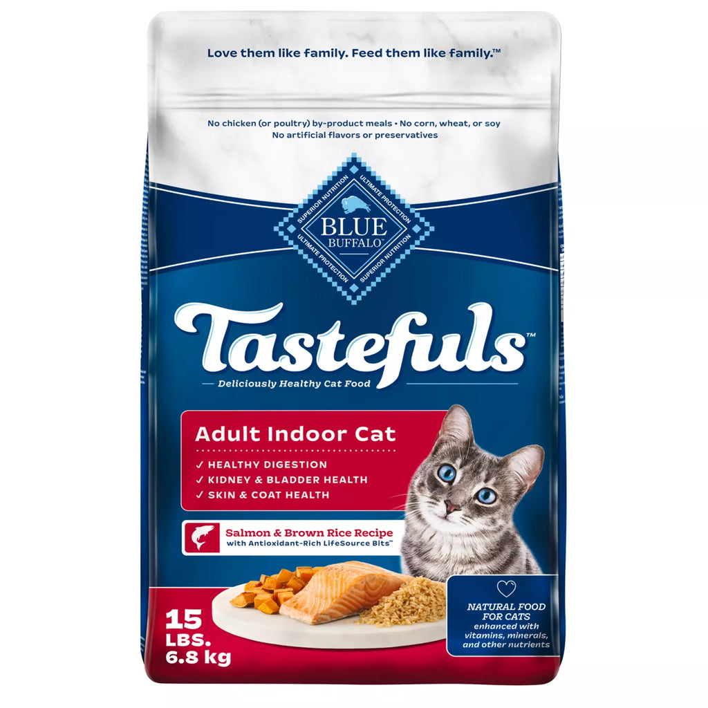 Blue Buffalo Cat Dry Food - Tastefuls - Indoor Health - Adult