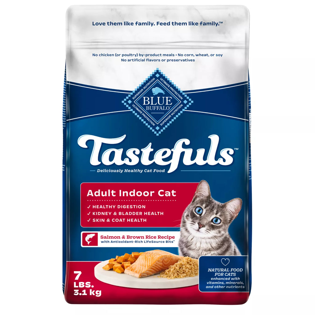 Blue Buffalo Cat Dry Food - Tastefuls - Indoor Health - Adult