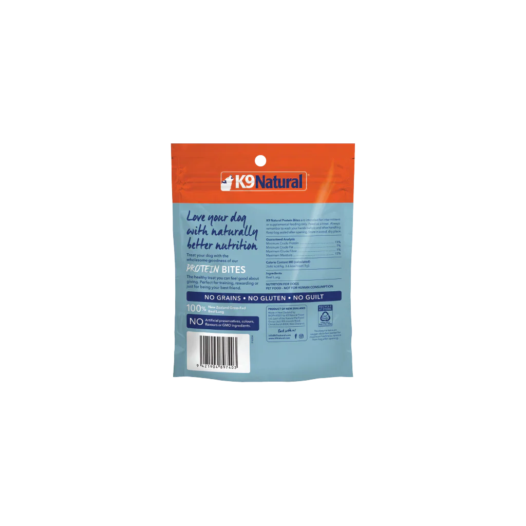 K9 Natural Dog Protein Bites Treats