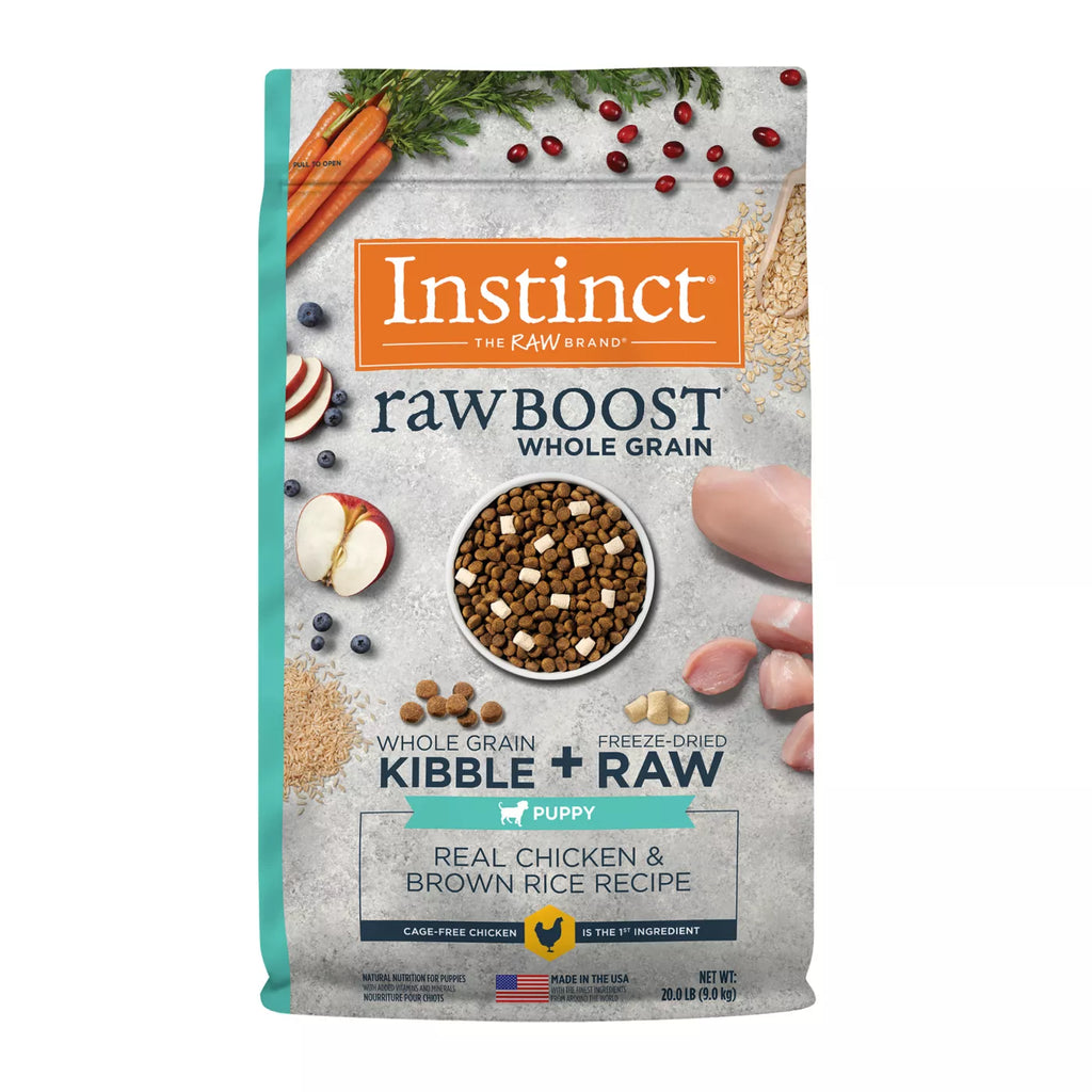 Instinct Dog RawBoost Whole Grain Kibble & Freeze Dried Raw