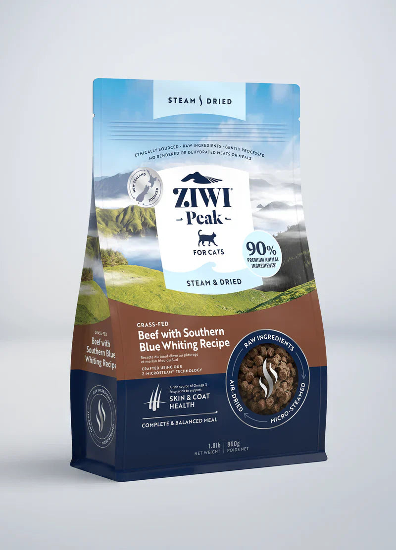 ZIWI Cat Steam & Dried Recipe
