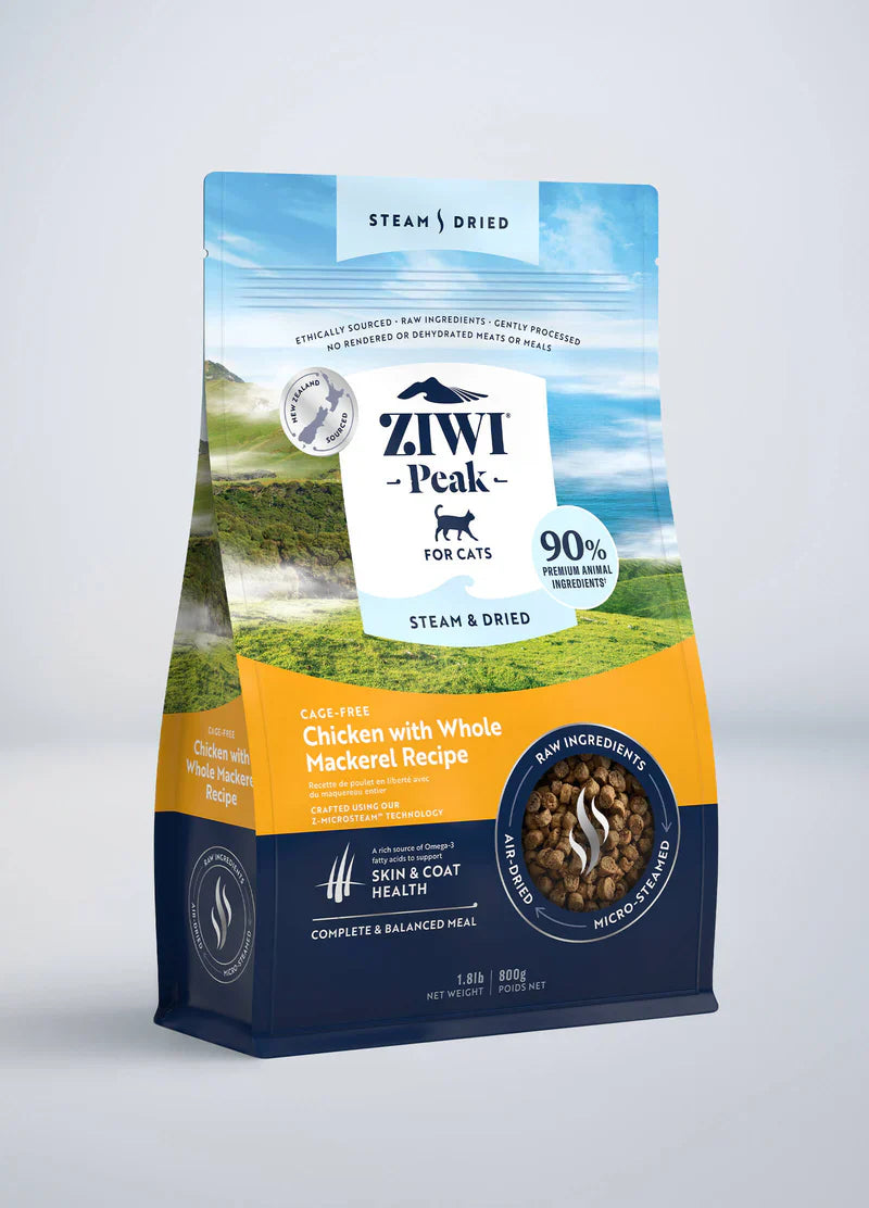 ZIWI Cat Steam & Dried Recipe