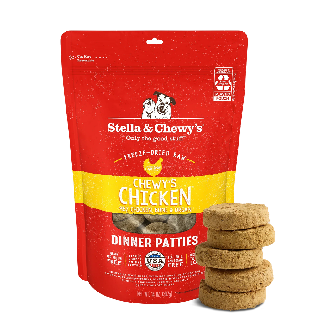 Stella & Chewy's Dog Frezzed-Dried Raw Dinner Patties