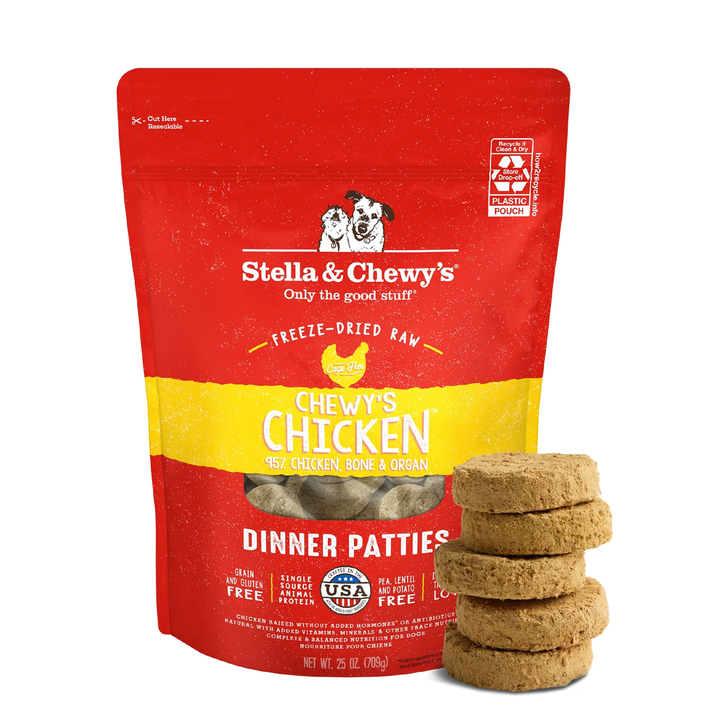 Stella & Chewy's Dog Frezzed-Dried Raw Dinner Patties