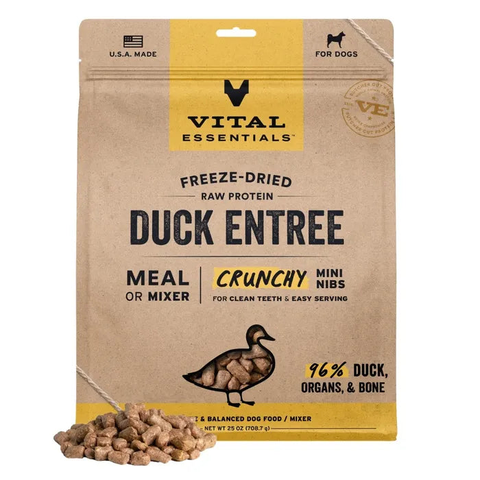 Vital Essentials Dog Freeze-Dried Crunchy Nibs