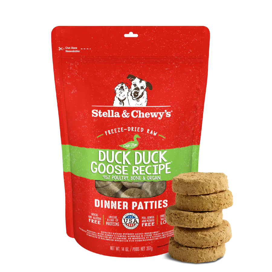 Stella & Chewy's Dog Frezzed-Dried Raw Dinner Patties