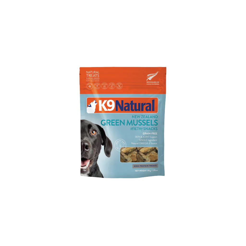 K9 Natural Dog Healthy Snacks Treats - Green Mussels