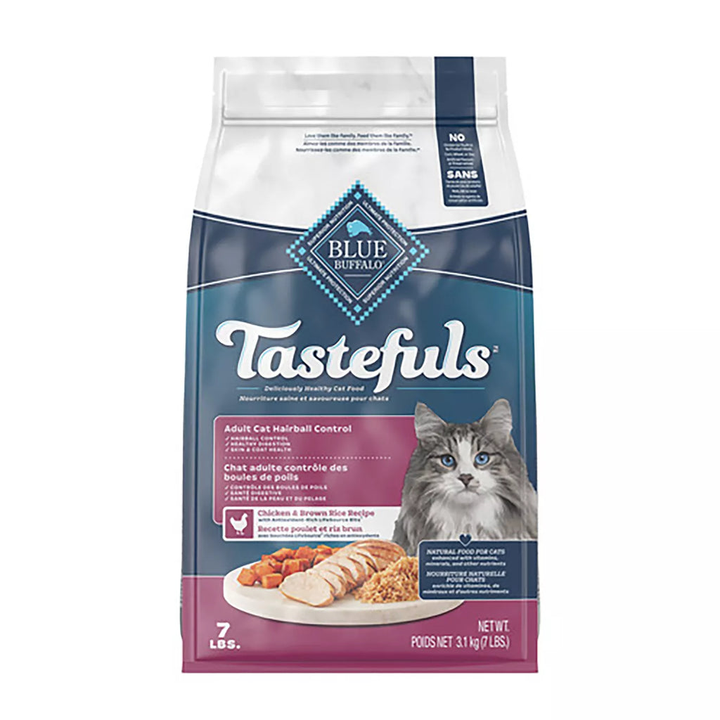 Blue Buffalo Cat Dry Food - Tastefuls - Indoor Hairball Control