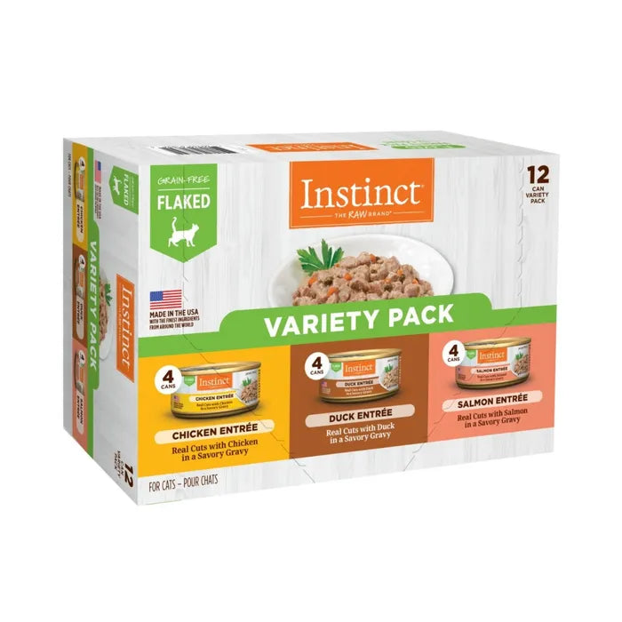 Instinct Cat Wet Food - Flaked - Variety Pack