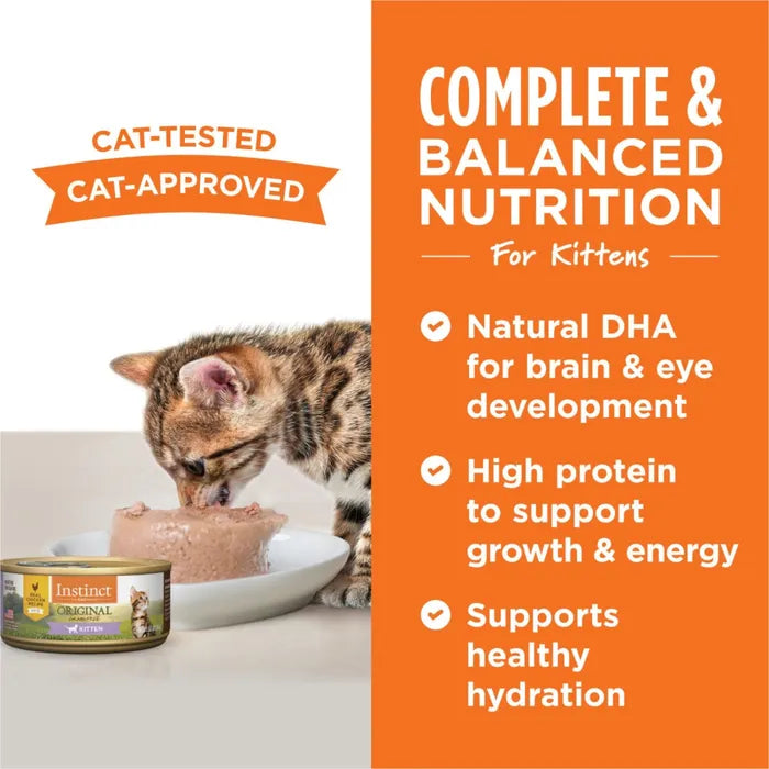 Instinct Cat Wet Food - Original - Kitten - Chicken