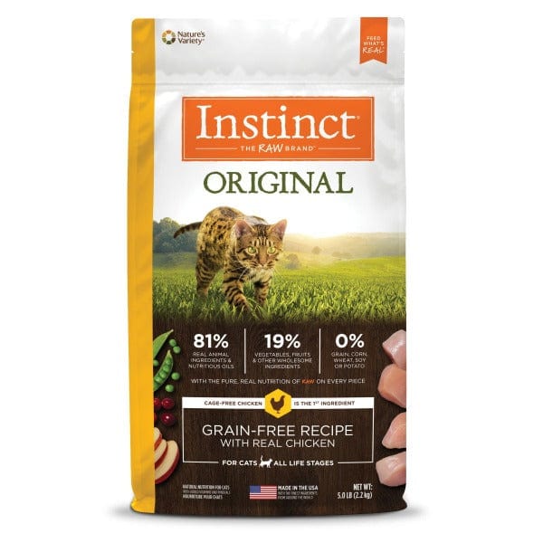 Instinct Cat Dry Food - Original Real Chicken Recipe