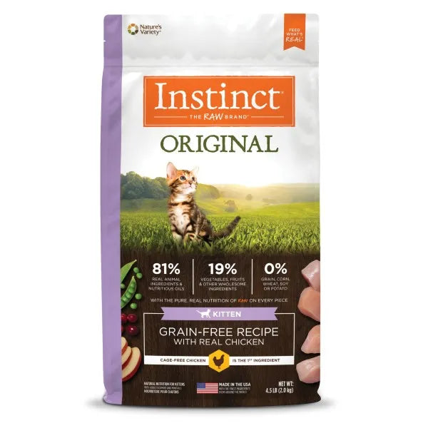 Instinct Cat Dry Food - Original Real Chicken - Kittens