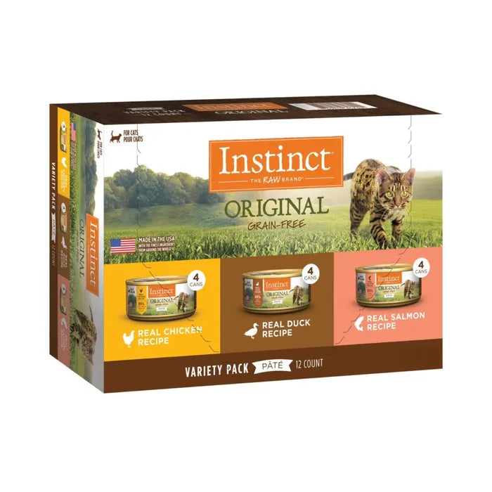 Instinct Cat Wet Food - Original - Variety Pack