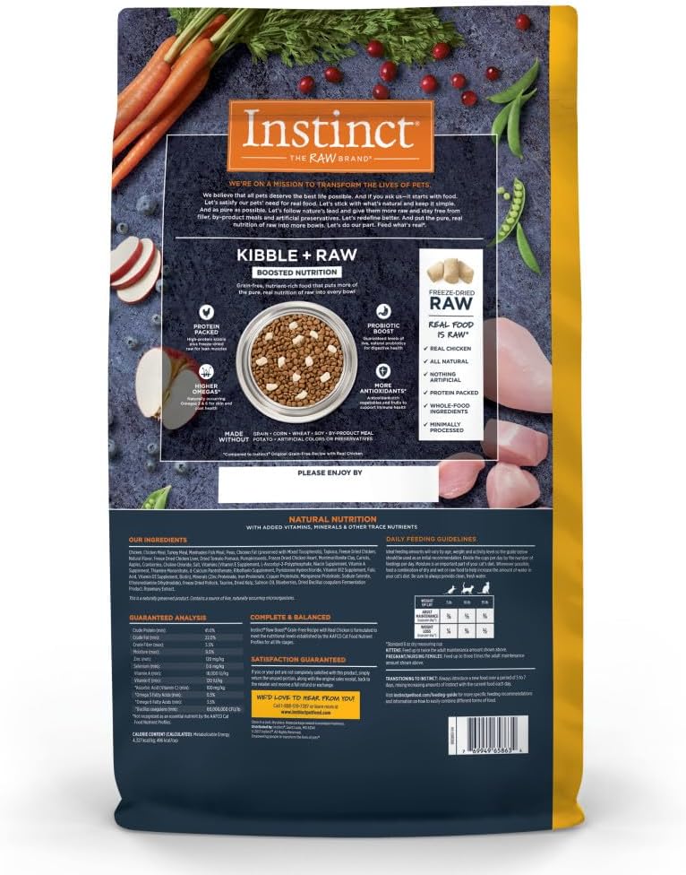 Instinct Cat Dry Food - Raw Boost - Real Chicken