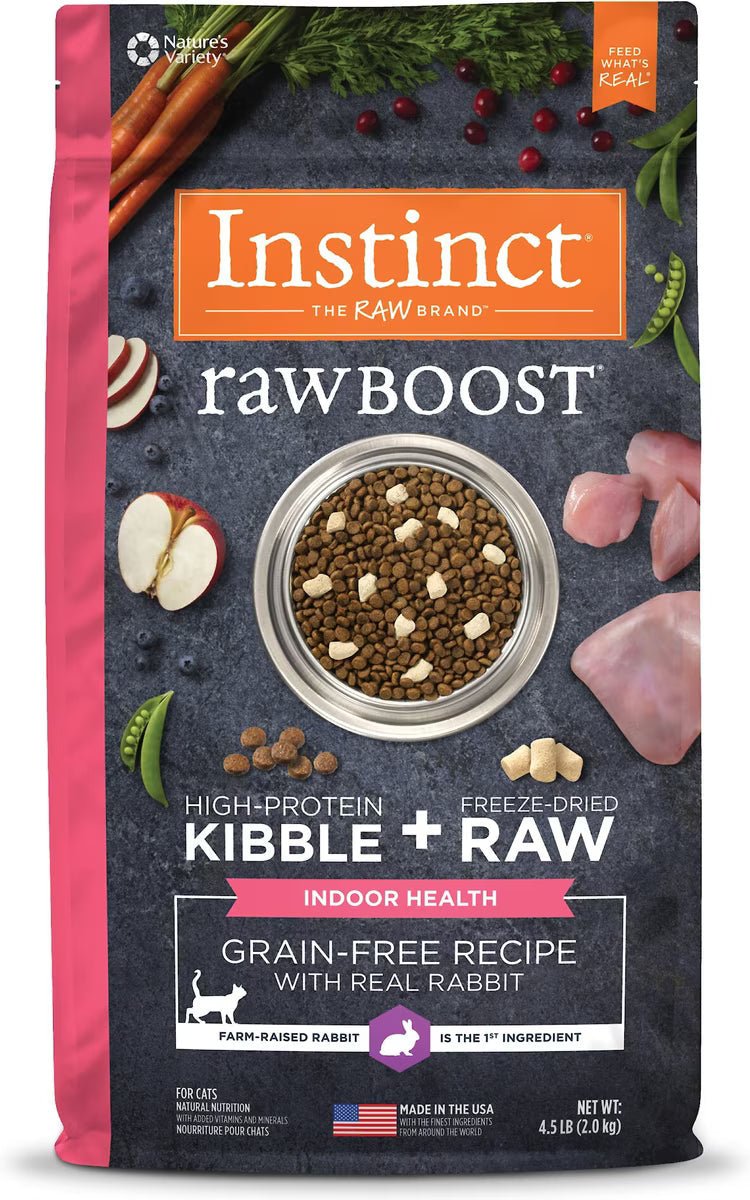Instinct Cat Dry Food - Raw Boost - Indoor Health
