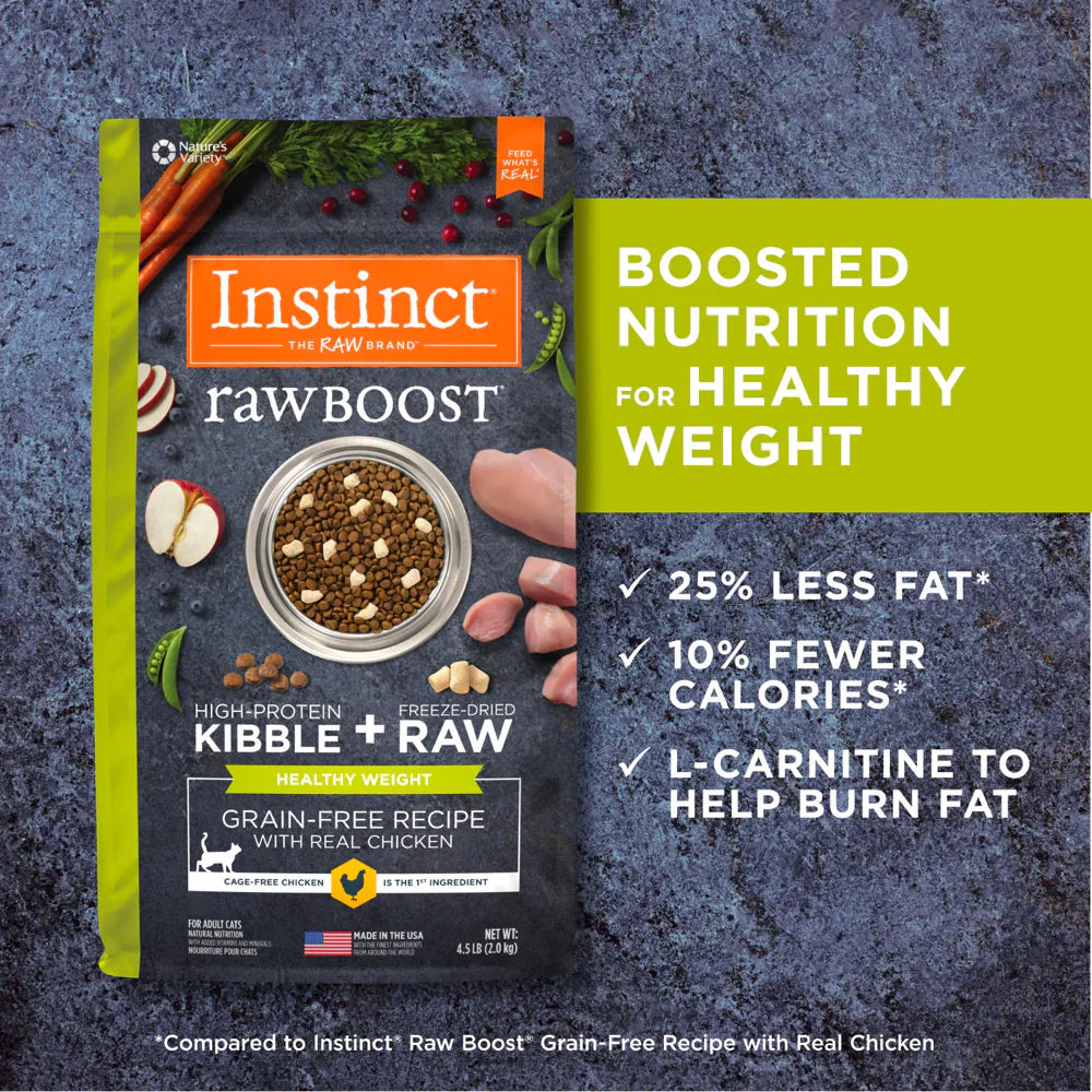 Instinct Cat Dry Food - Raw Boost - Healthy Weight