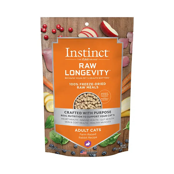 Instinct Cat Dry Food - Raw Longevity 100% Freeze-Dried Raw Meals