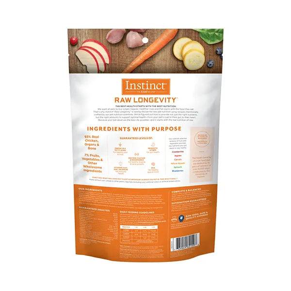 Instinct Cat Dry Food - Raw Longevity 100% Freeze-Dried Raw Meals - Kittens