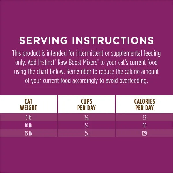 Instinct Cat - Raw Boost Mixers Multivitamin - Adult