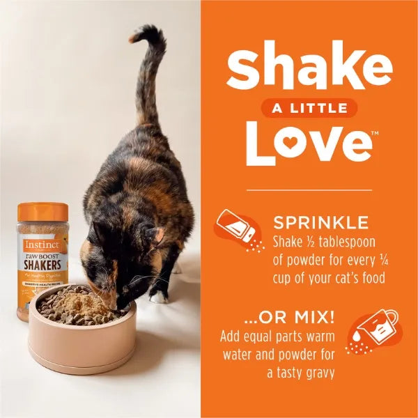 Instinct Cat Topper - Raw Boost Shakers - Digestive Health