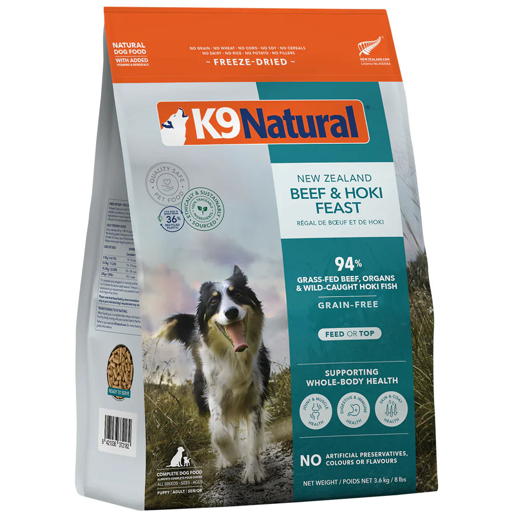 K9 Natural Dog Freeze-Dried Food