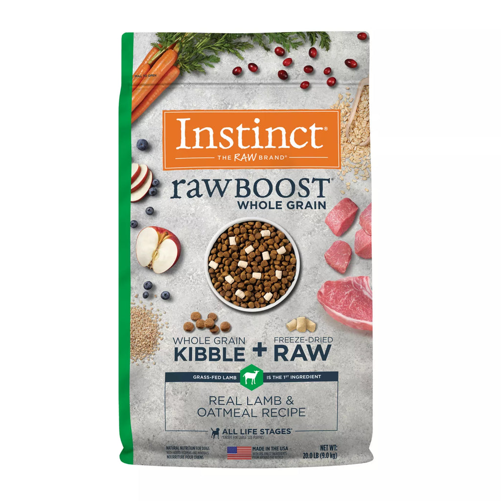 Instinct Dog RawBoost Whole Grain Kibble & Freeze Dried Raw