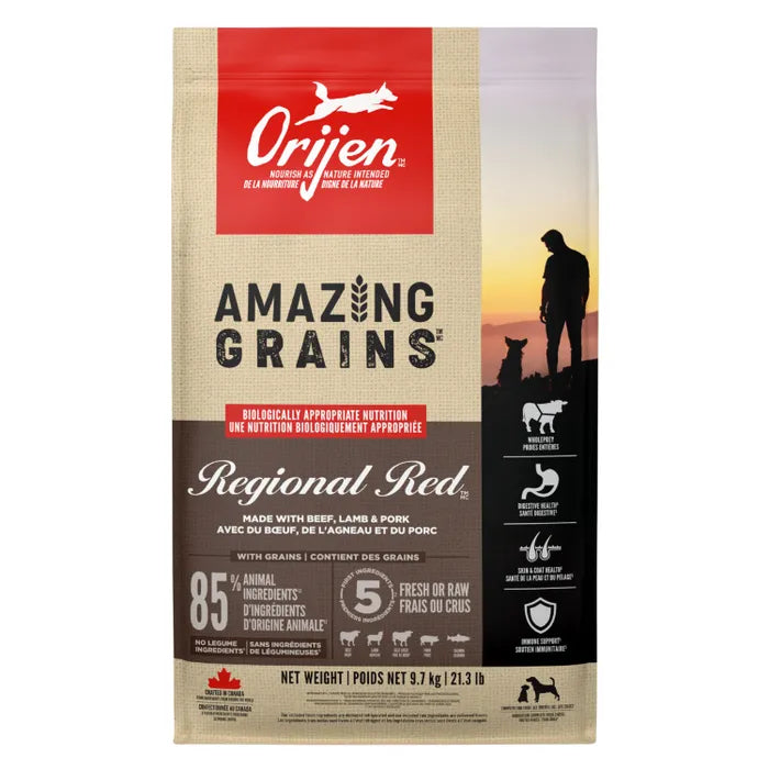 Orijen Dog Dry Food - Amazing Grains