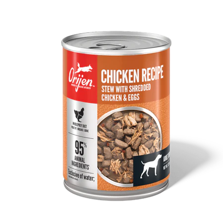 Orijen Dog Wet Food - Chicken Recipe Stew With Shredded Chicken & Eggs