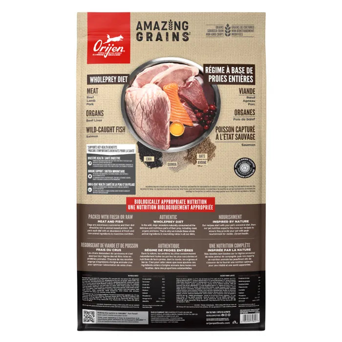 Orijen Dog Dry Food - Amazing Grains