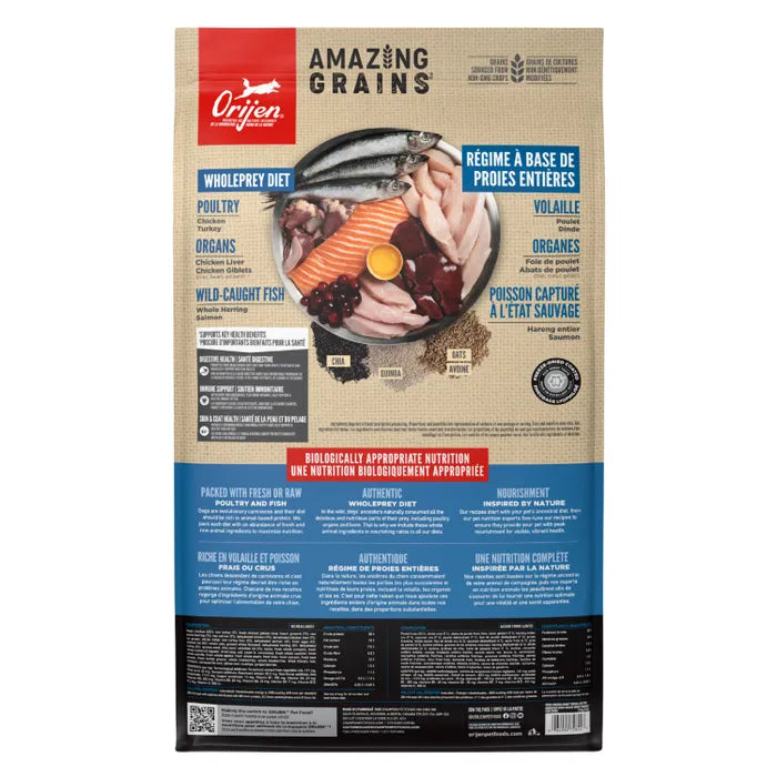 Orijen Dog Dry Food - Amazing Grains