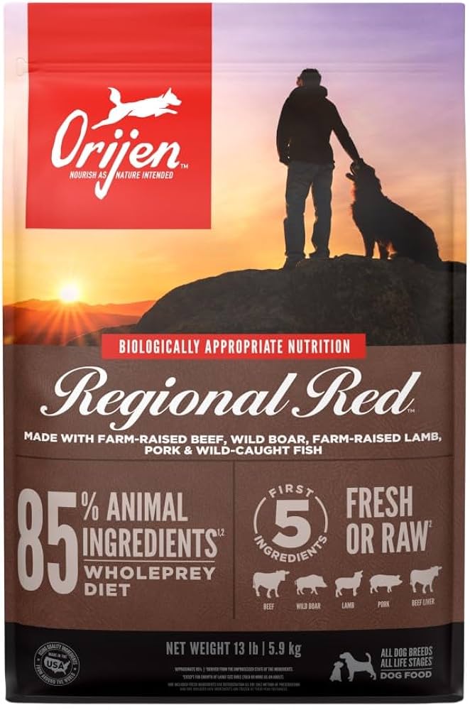 Orijen Dog Dry Food - Regional Red
