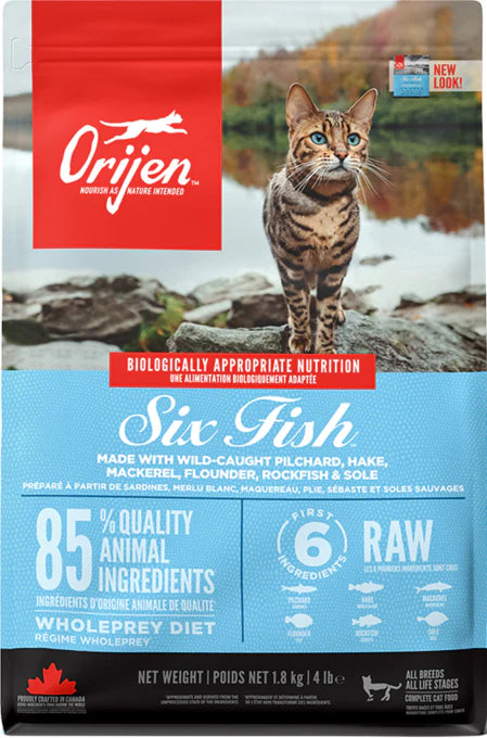 Orijen Cat Dry Food - Six Fish