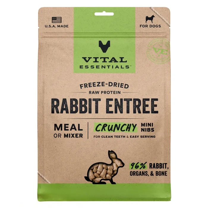 Vital Essentials Dog Freeze-Dried Crunchy Nibs