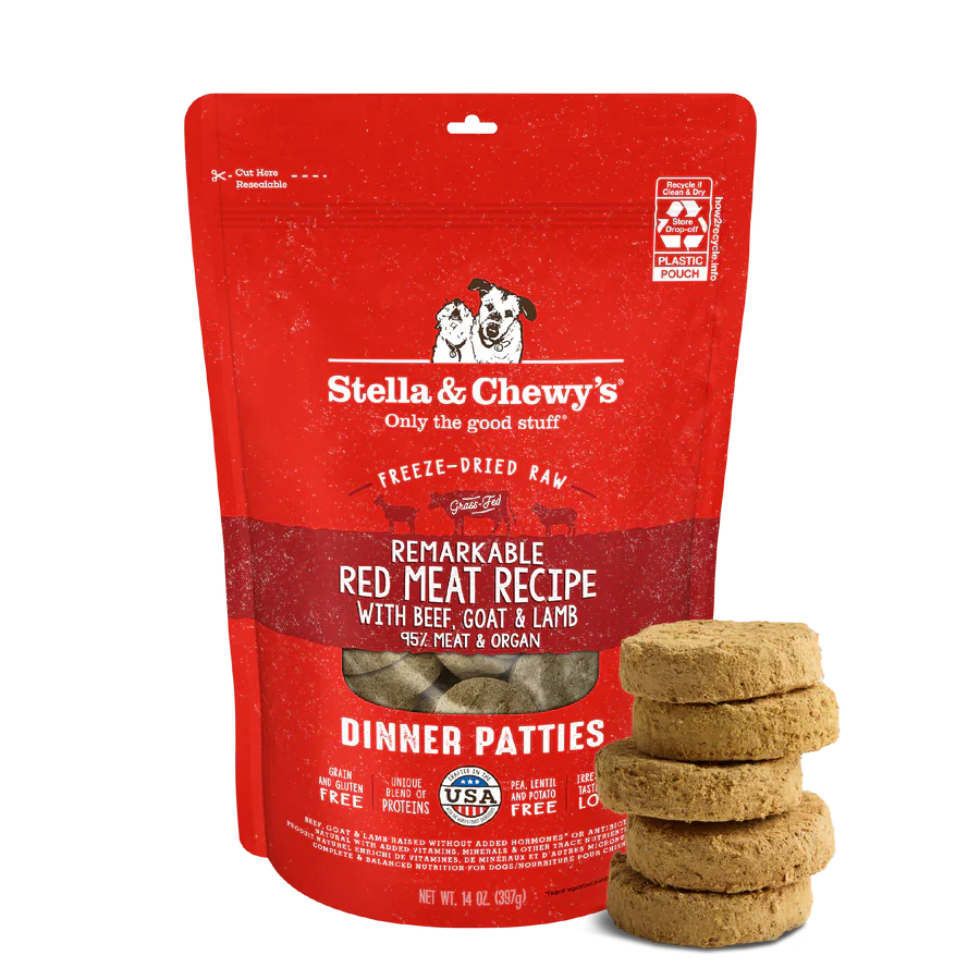 Stella & Chewy's Dog Frezzed-Dried Raw Dinner Patties