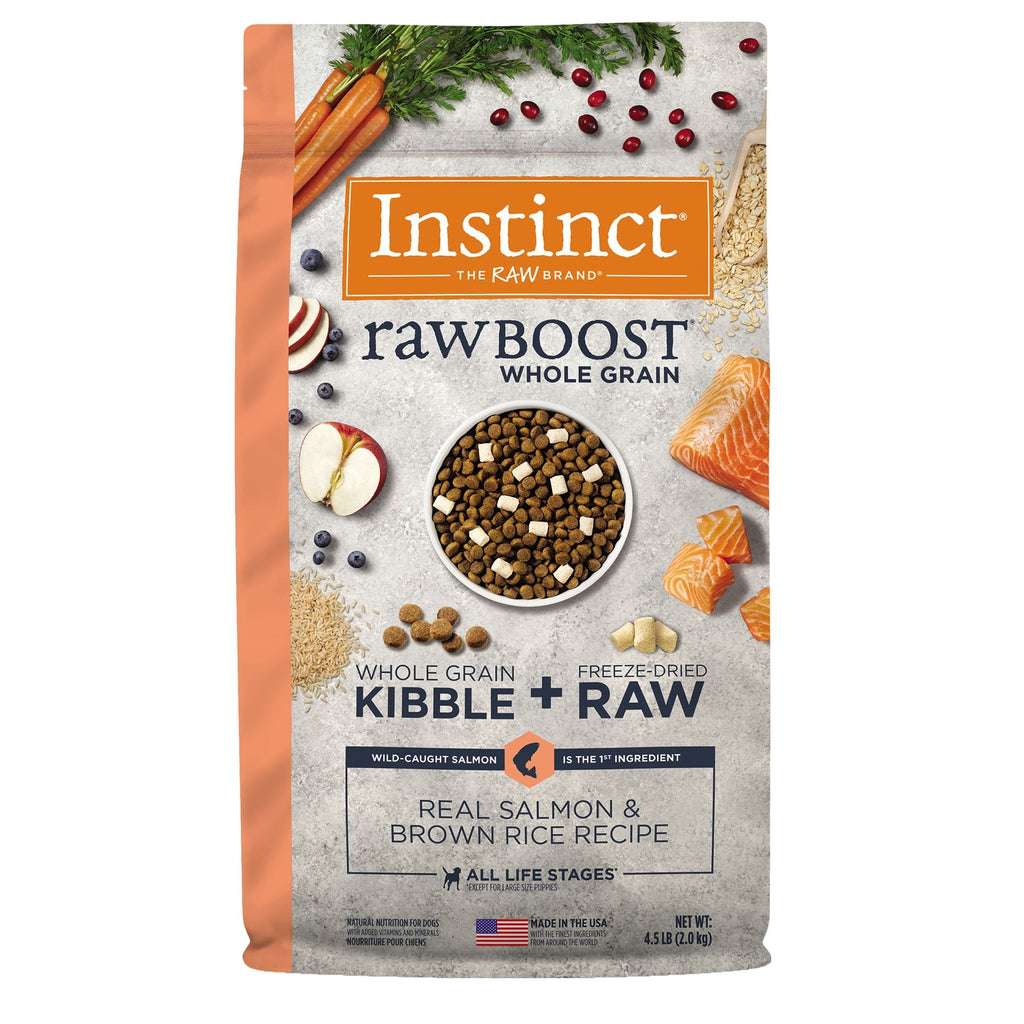 Instinct Dog RawBoost Whole Grain Kibble & Freeze Dried Raw