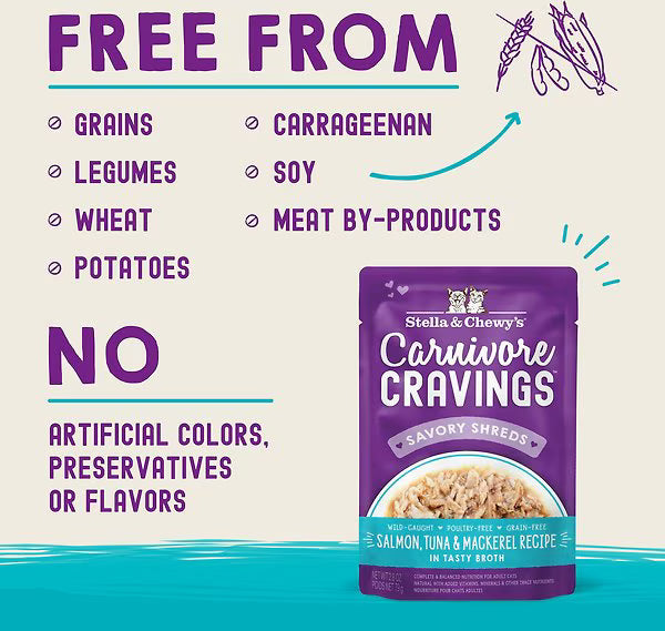 Stella & Chewy's Cat Wet Food - Carnivore Cravings