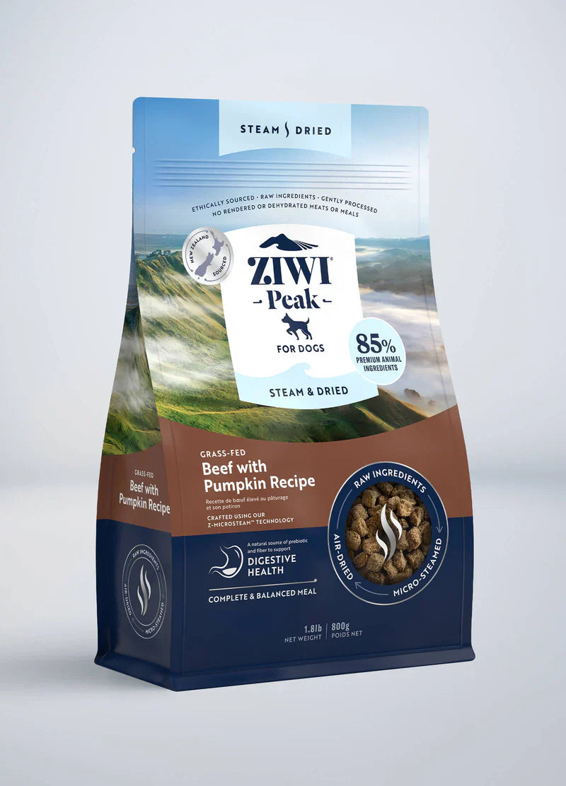 ZIWI Dog Steam & Dried Recipe