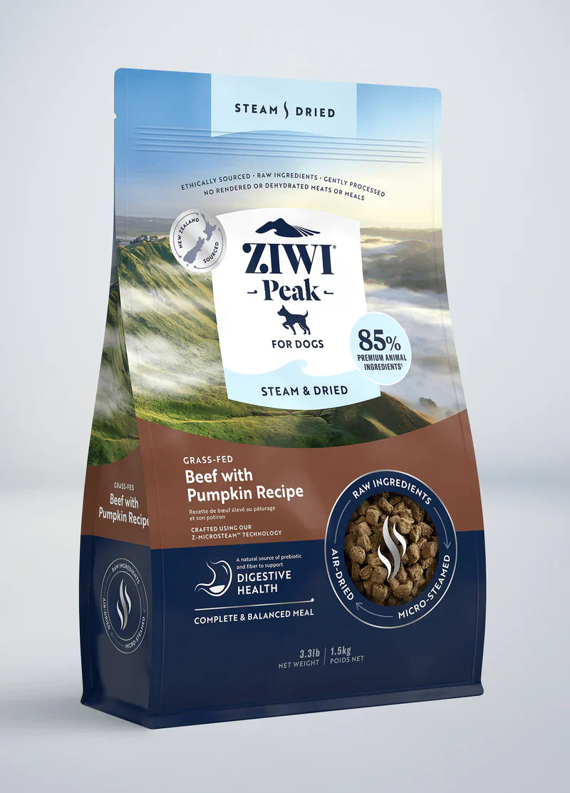 ZIWI Dog Steam & Dried Recipe