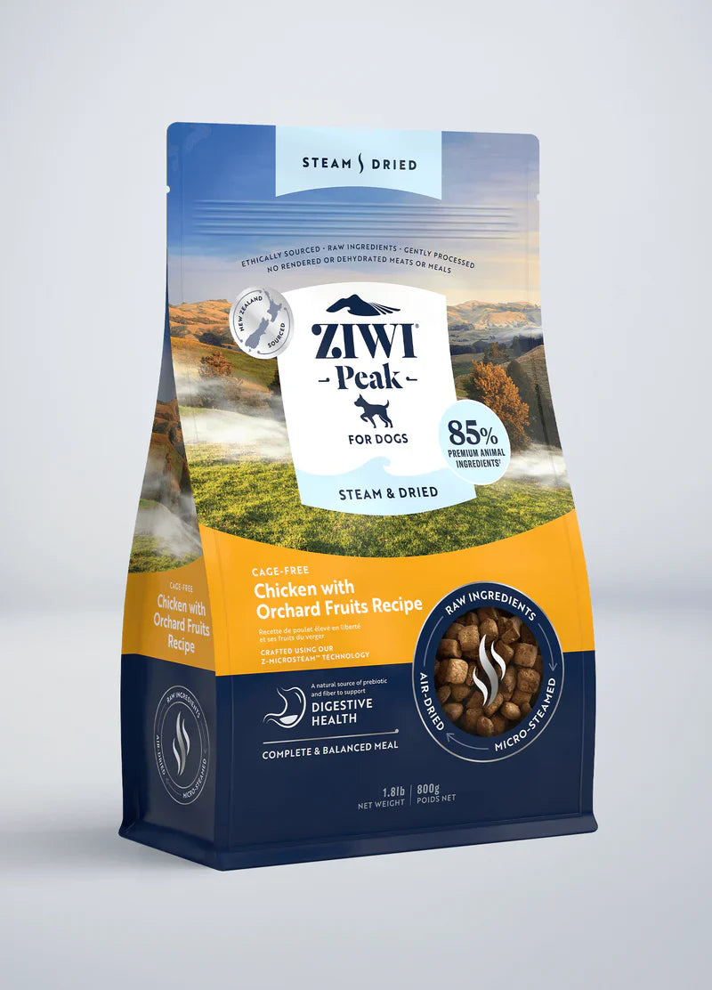ZIWI Dog Steam & Dried Recipe