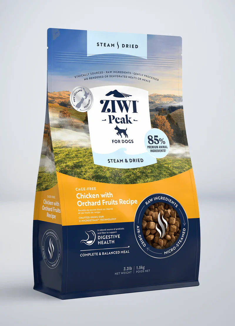 ZIWI Dog Steam & Dried Recipe