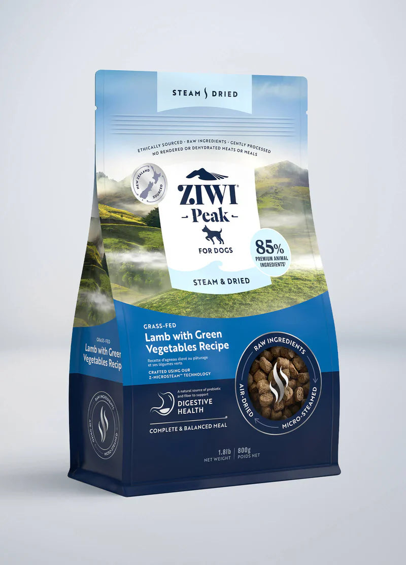 ZIWI Dog Steam & Dried Recipe