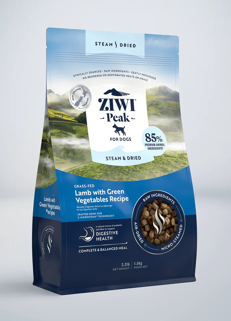 ZIWI Dog Steam & Dried Recipe