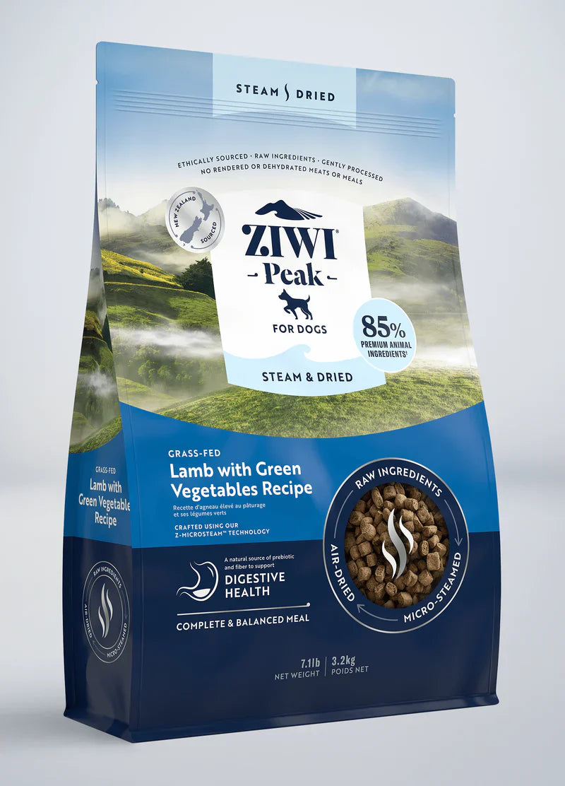 ZIWI Dog Steam & Dried Recipe