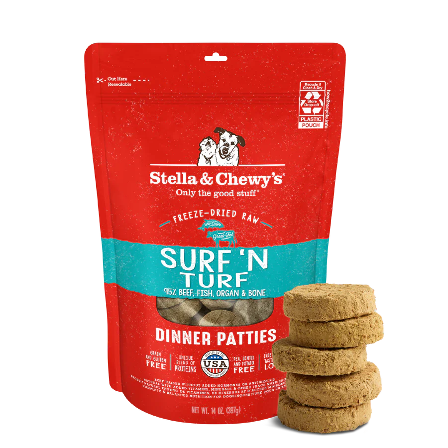Stella & Chewy's Dog Frezzed-Dried Raw Dinner Patties