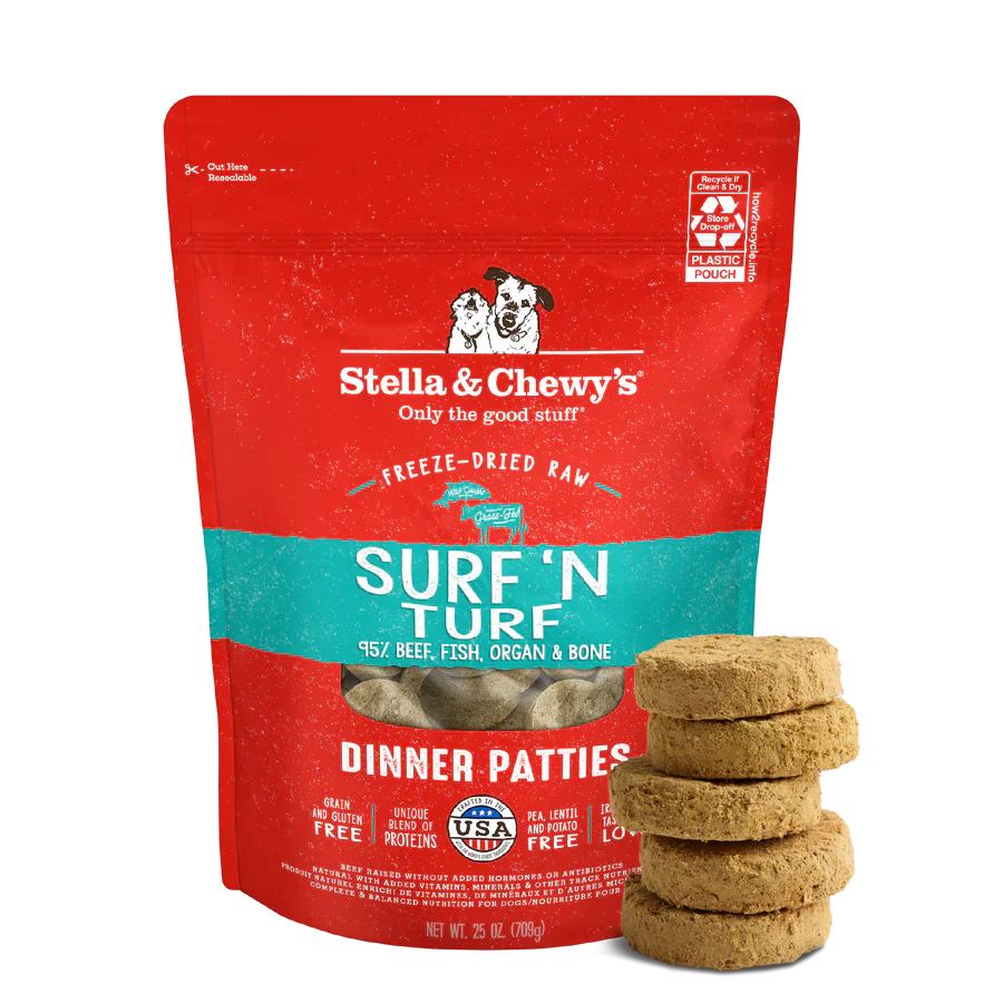 Stella & Chewy's Dog Frezzed-Dried Raw Dinner Patties