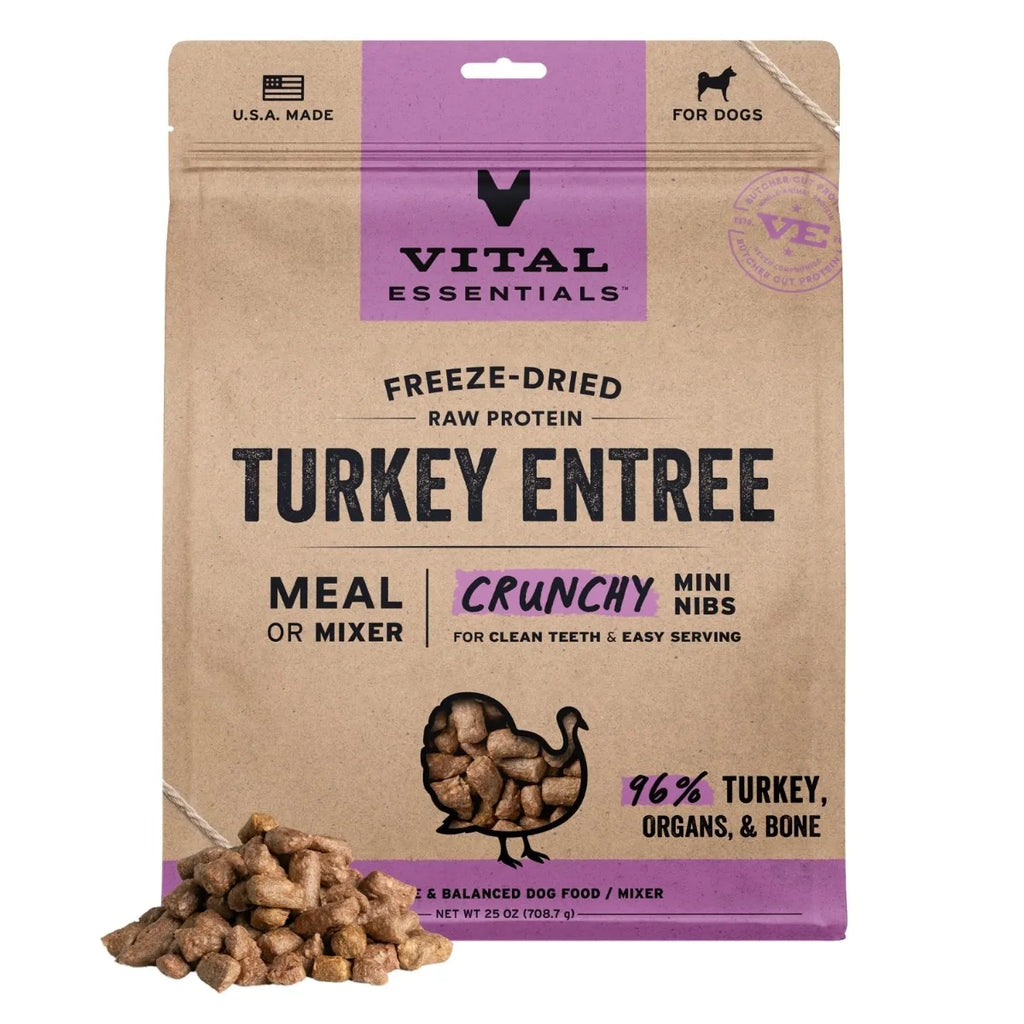 Vital Essentials Dog Freeze-Dried Crunchy Nibs